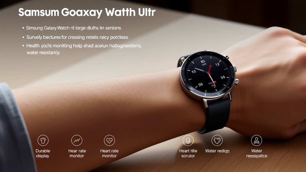 Samsung Galaxy Watch Ultra: The Ultimate Smartwatch for Adventurers