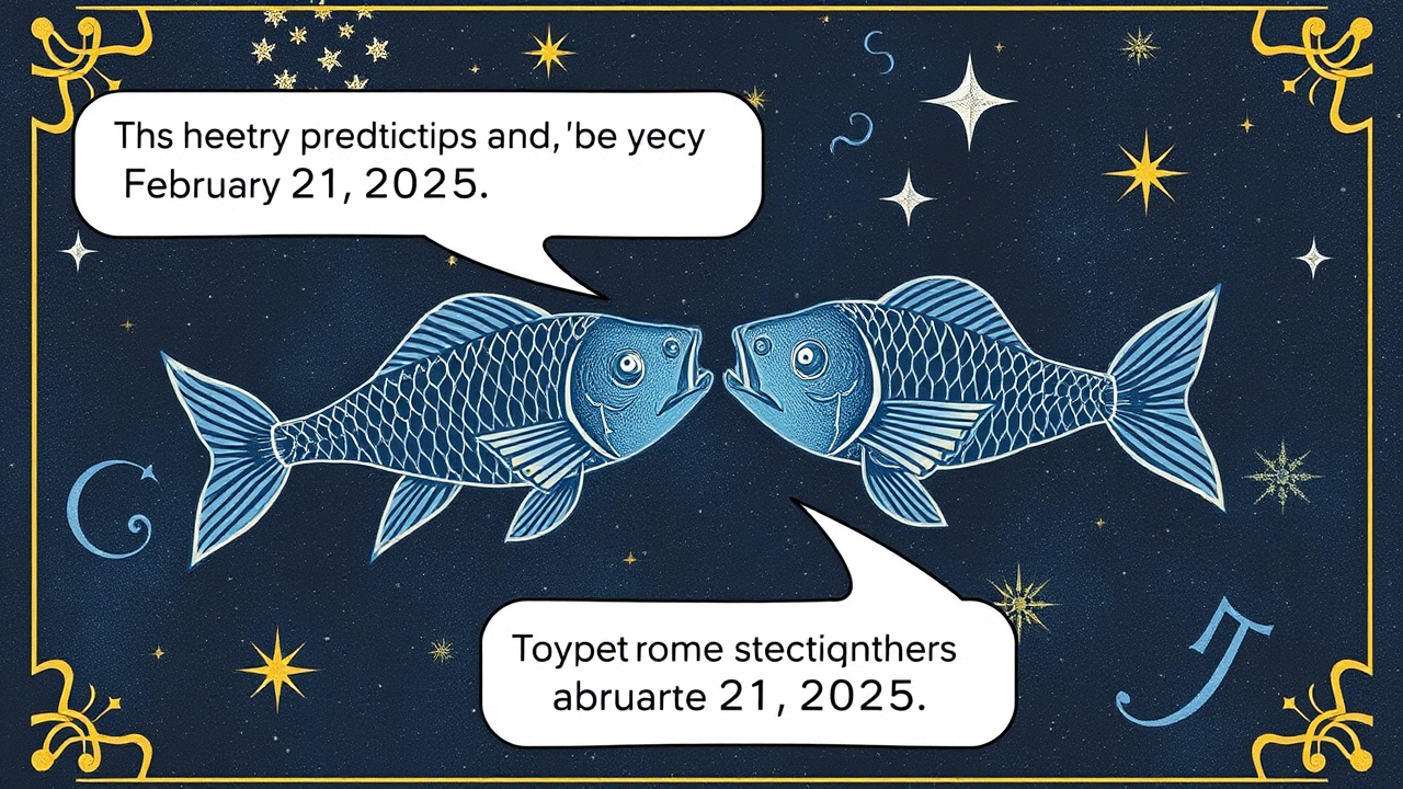 Horoscope for February 21, 2025: Pisces Predictions and Insights