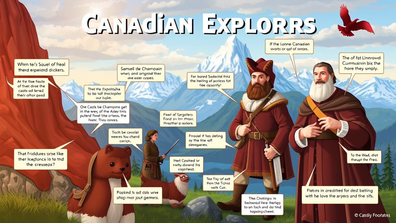 Canadian Explorers and Discoveries: GK Questions