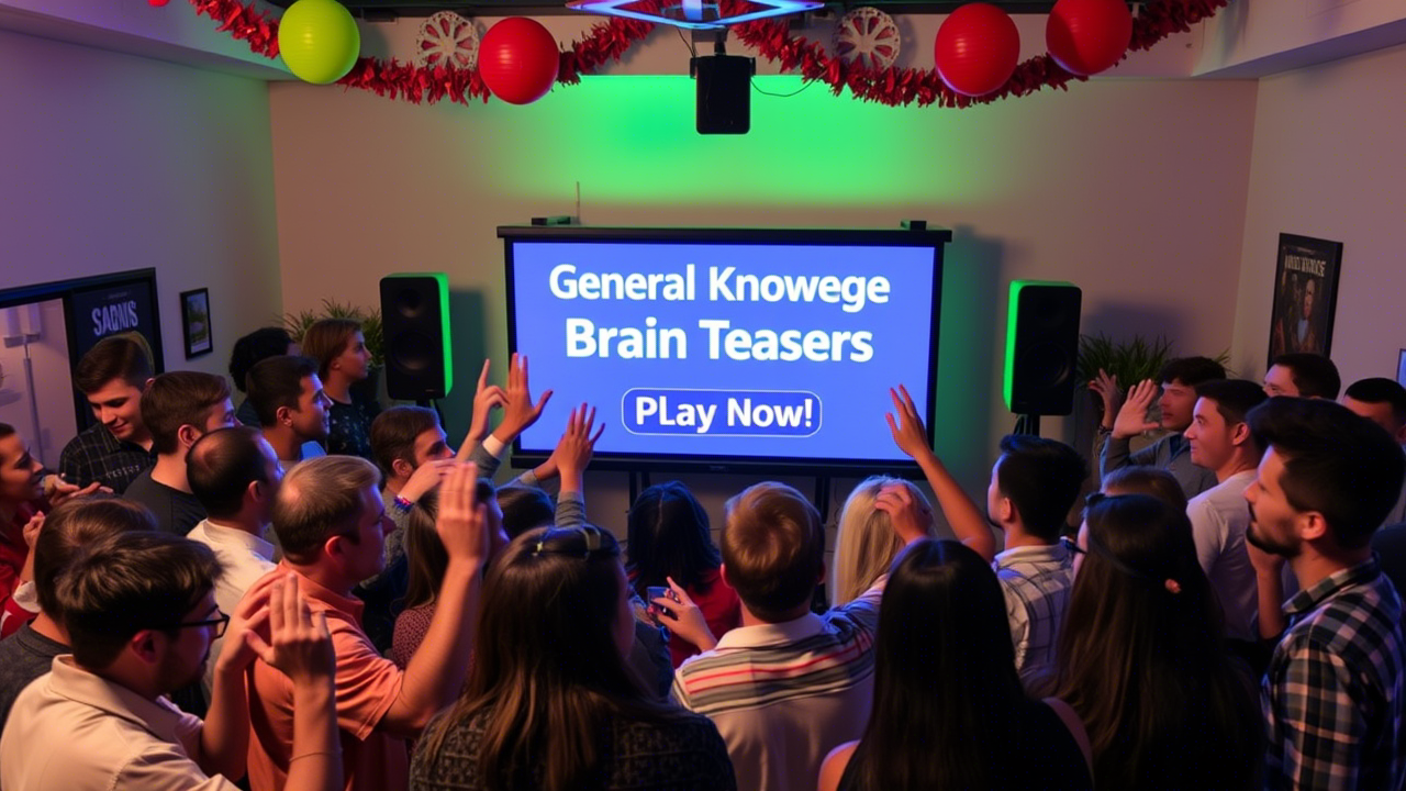 100+ General Knowledge Brain Teasers – Play Now!