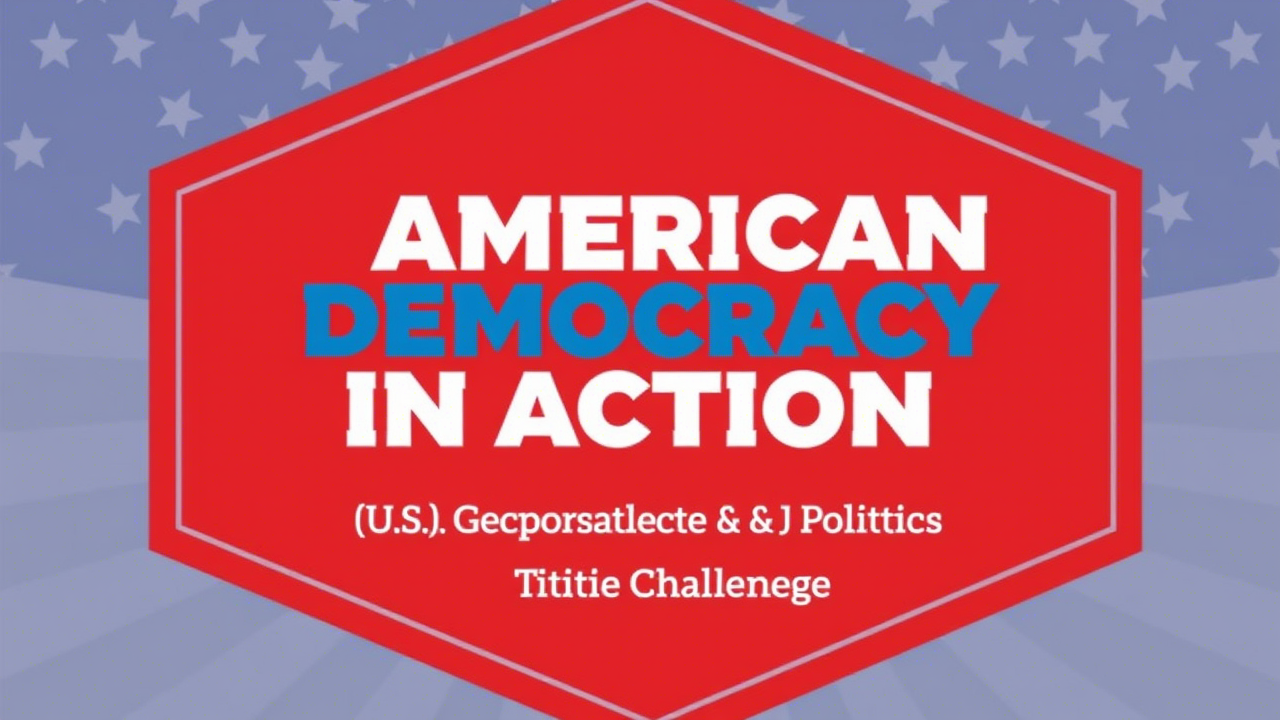 American Democracy in Action: A U.S. Government & Politics Trivia Challenge