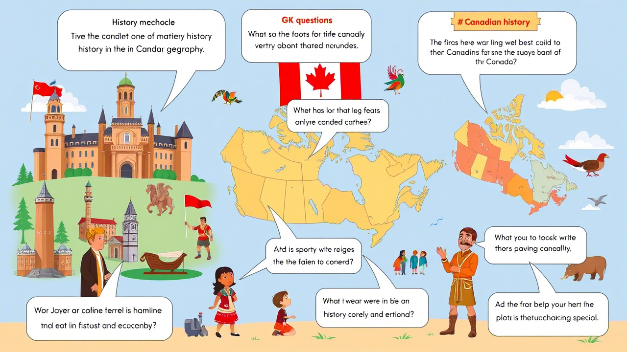 🇨🇦 Canadian History and Geography GK Quiz with Answers