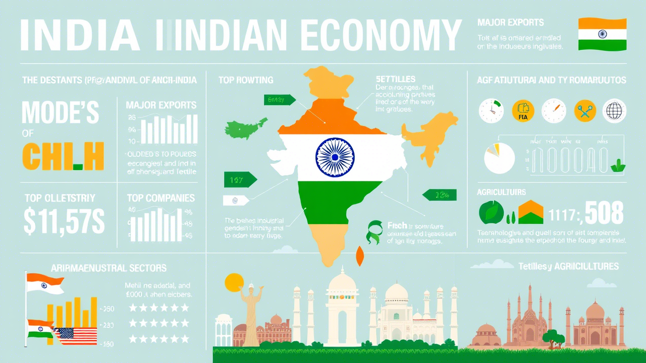 50+ Key Facts About the Indian Economy & Major Industries