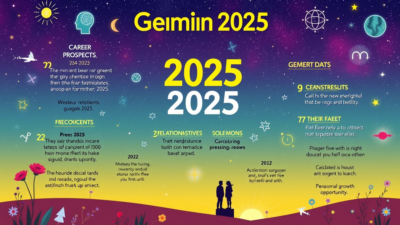 Gemini Yearly Horoscope 2025: A Year of Growth, Opportunities, and New Beginnings