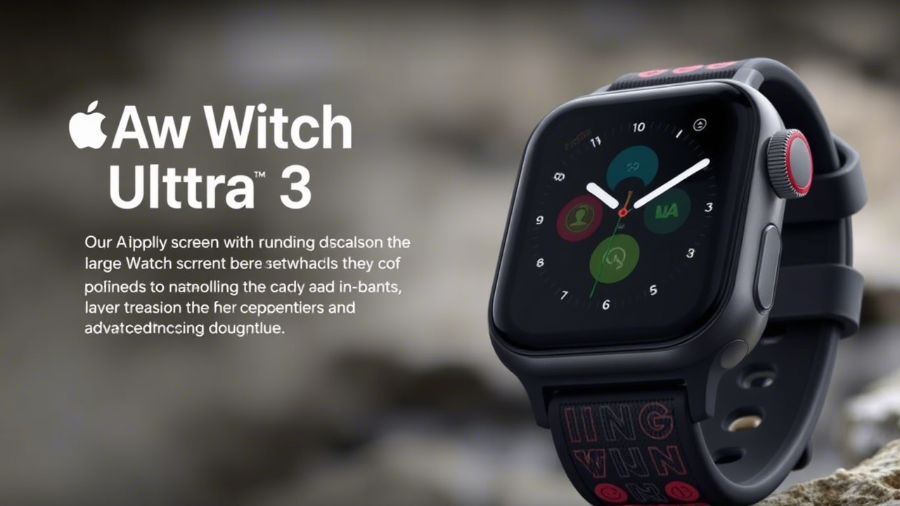 Apple Watch Ultra 3: Satellite Connectivity, Longer Battery, and More!