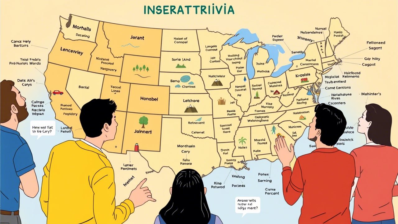 Mapping the USA: A Trivia Challenge on U.S. Geography