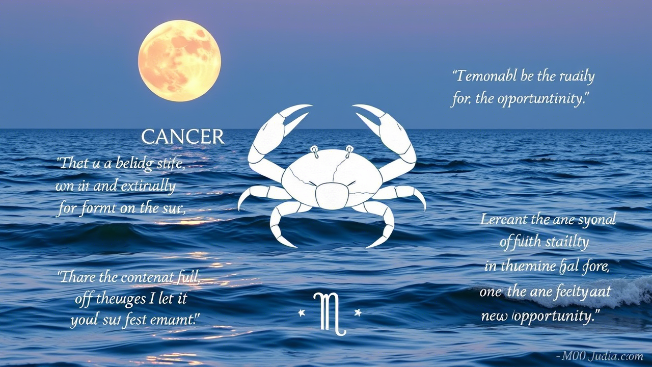 Cancer Daily Horoscope for February 25, 2025: Emotional Growth, Stability & New Opportunities