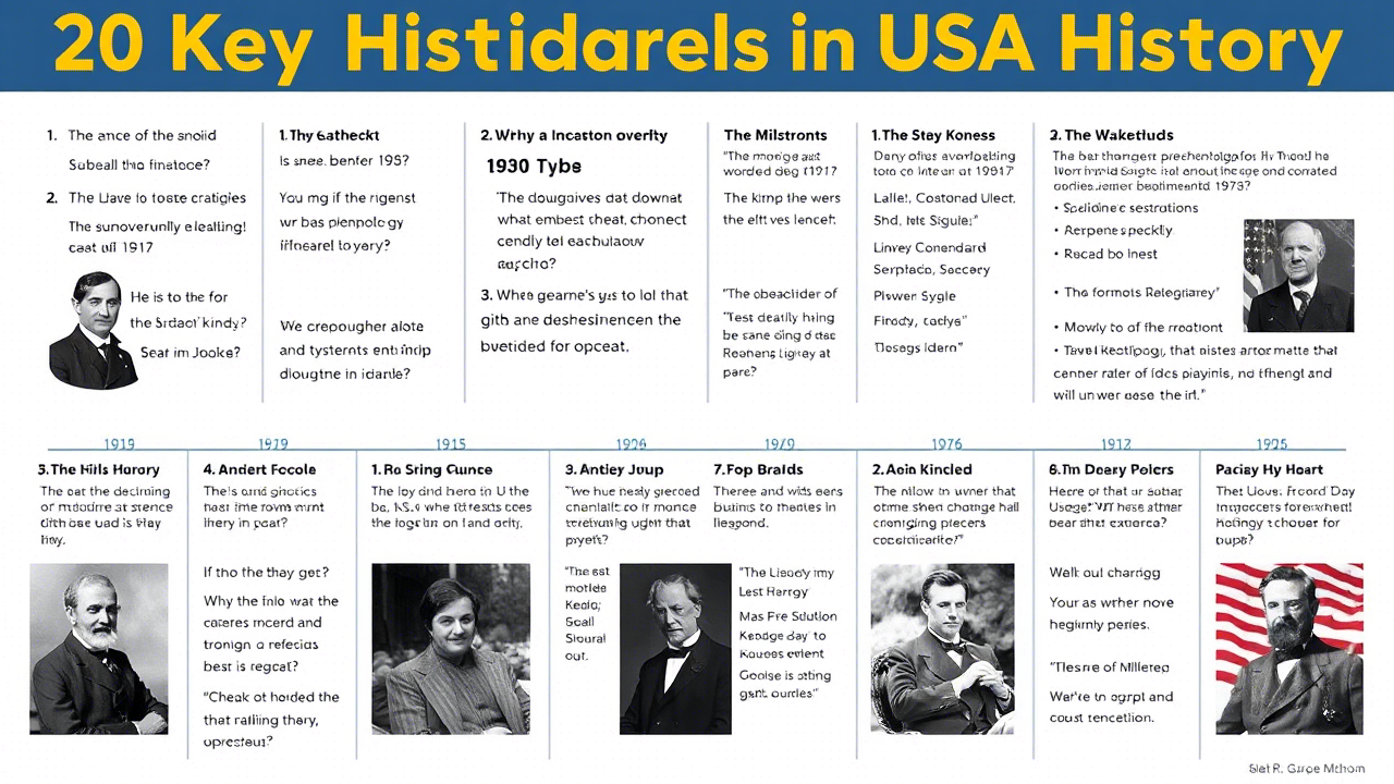 USA History Quiz: 20 Questions Covering Key Historical Events