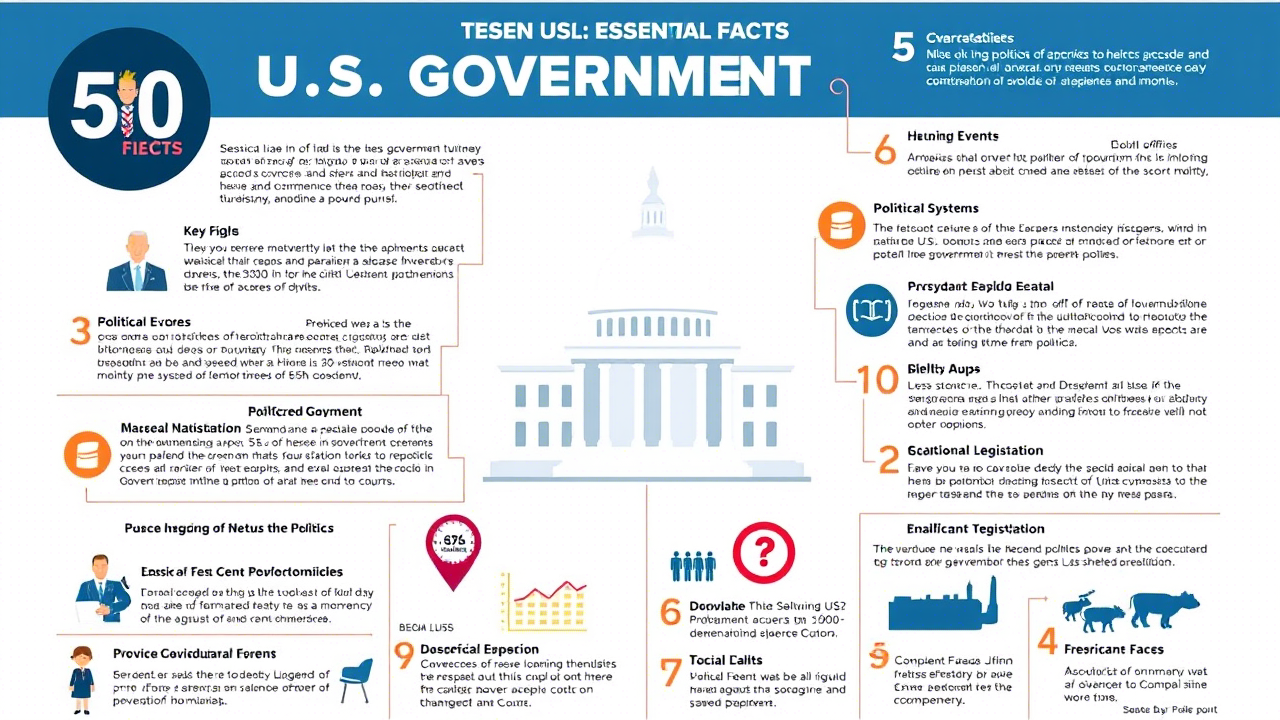 50+ Essential Facts About U.S. Government & Politics