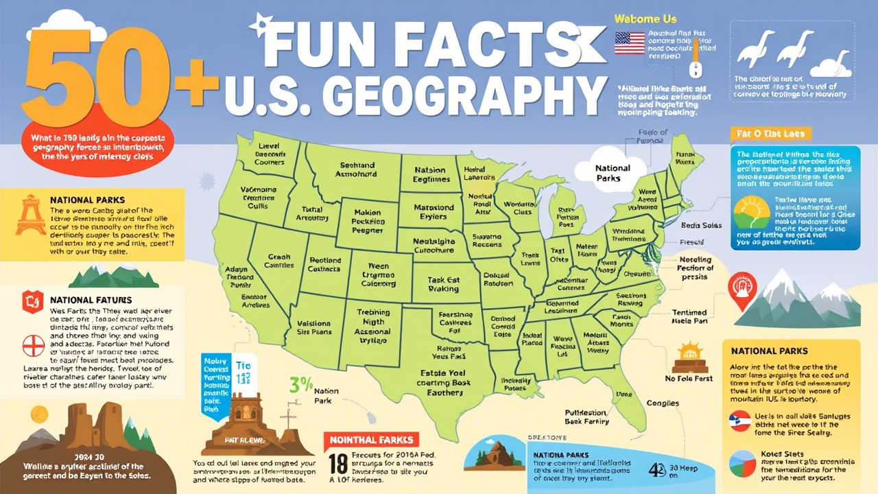 The Great American Geography Quiz: 50+ Fun Facts