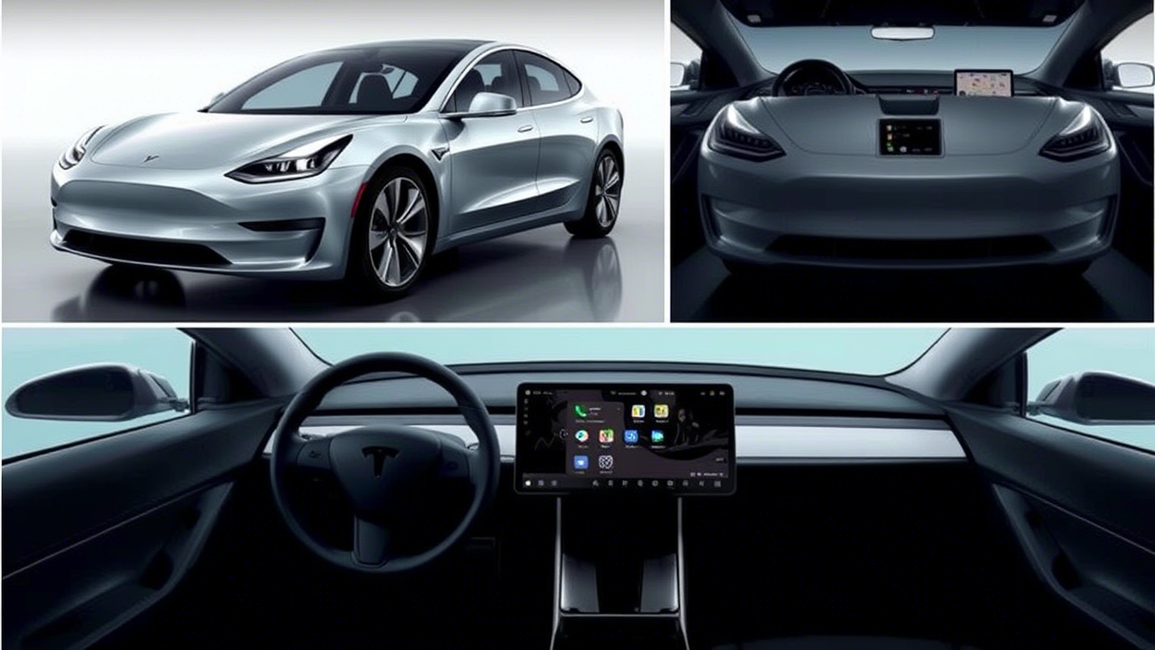 Tesla Model 3 Interior & Technology: A Look at the Latest Upgrades in 2025