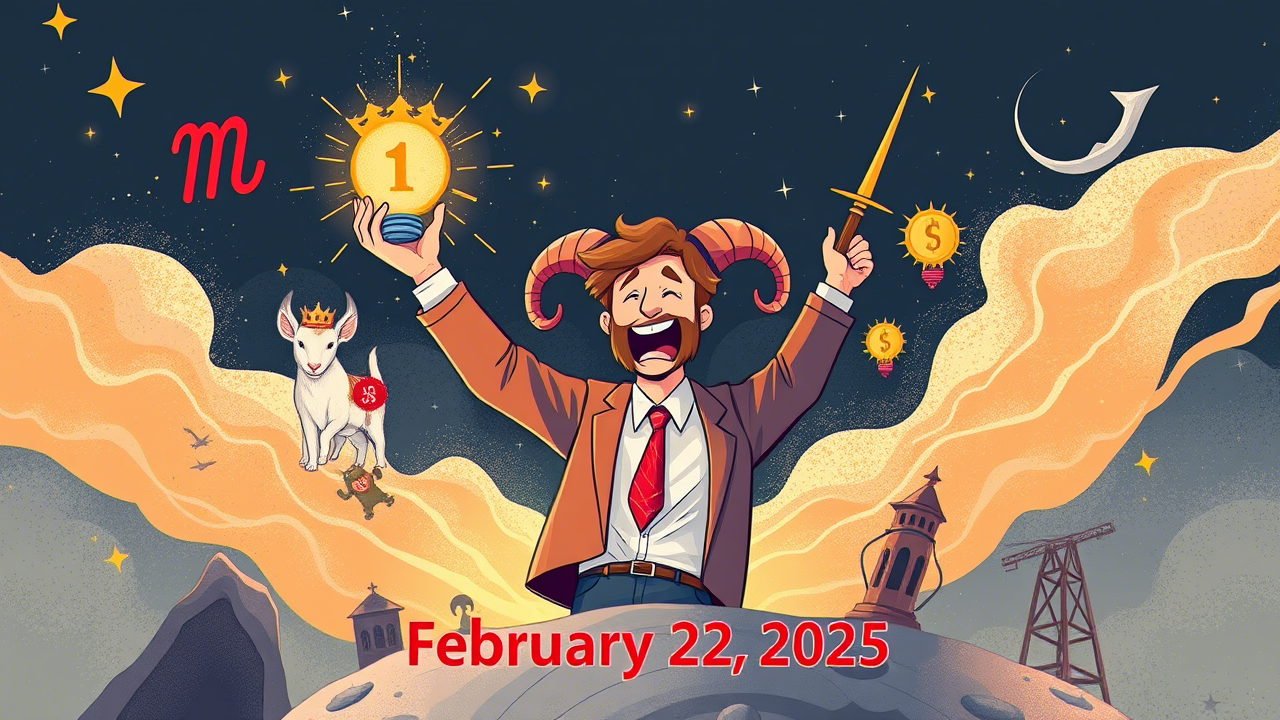 Aries Daily Horoscope for February 22, 2025: A Day of Ambition and Success