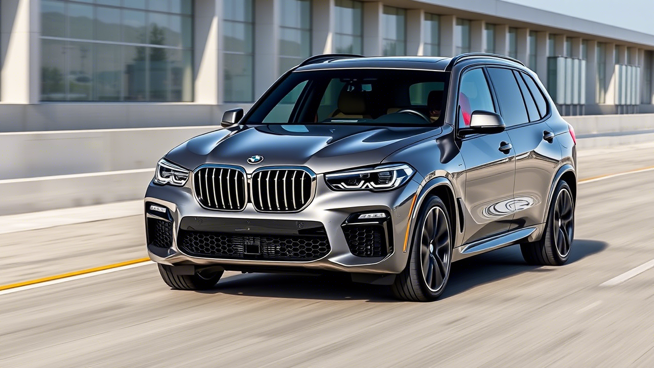 BMW X5 M60i Interior & Tech – Luxury Meets Performance