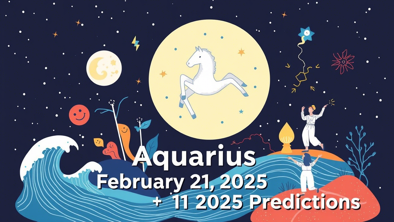 Horoscope for February 21, 2025: Aquarius Predictions and Insights