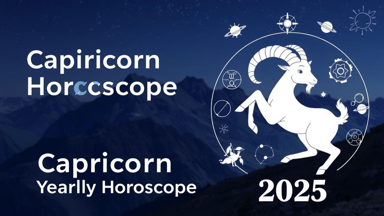 Capricorn Yearly Horoscope 2025: A Year of Success, Stability, and Personal Growth