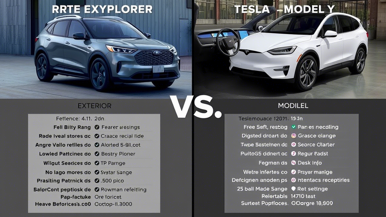 Ford Explorer Electric vs. Tesla Model Y: Which EV SUV is Better?