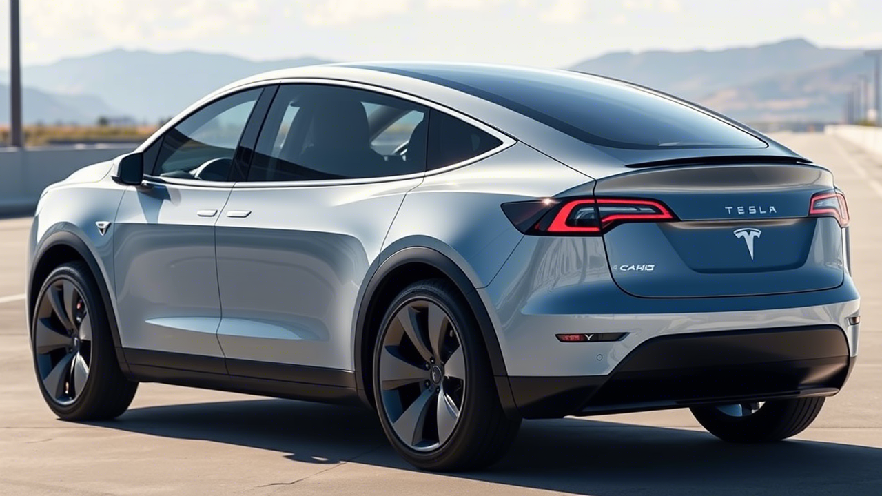 Tesla Model Y 2025 First Look: A Game-Changer in Electric SUVs?