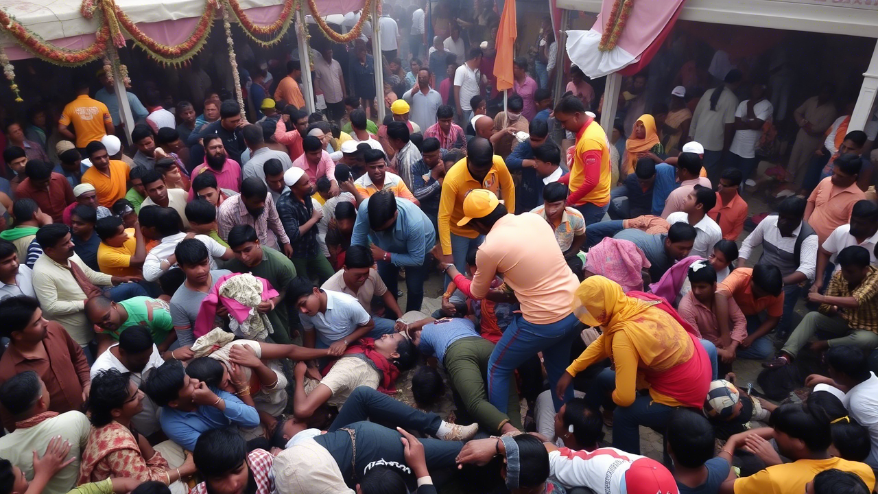 Tragic Crowd Crush at Uttar Pradesh Religious Event Claims Over 100 Lives